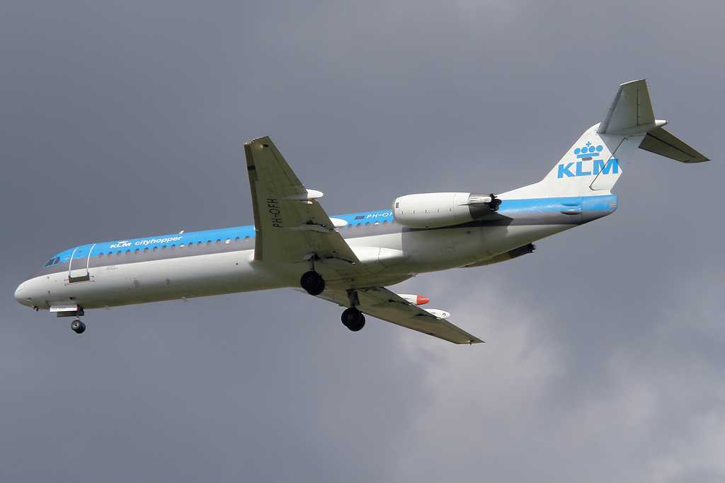 KLM Cityhopper | Fokker F100 | PH-OFH