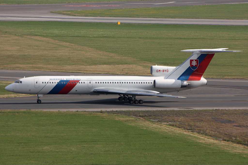 Slovak Government Flying Service | Tupolev Tu-154M | OM-BYO